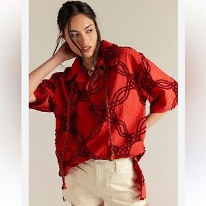 Free People Malta Terry Top Shirt size Small NWOT